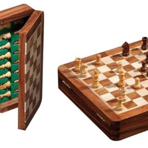 Coffret d`échecs - magnétique -case 25 mm