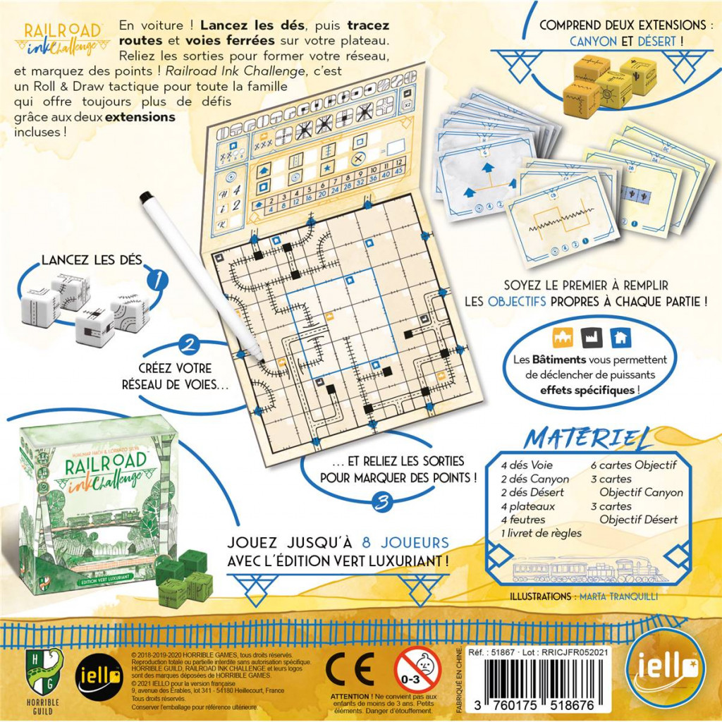 Railroad Ink Challenge - Jaune – Image 3