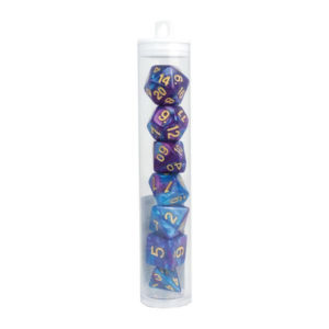 Tube à Dés Bleu/Violet