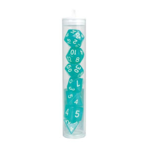 Tube à Dés Moonstone turquoise