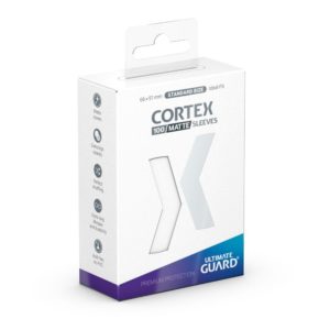 Ultimate Guard 100 Cortex Sleeves taille standard Blanc Mat