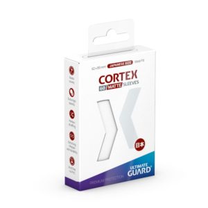 Ultimate Guard 60 Cortex Sleeves format japonais Blanc Mat