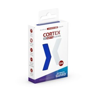 Ultimate Guard 60 Cortex Sleeves format japonais Bleu Mat