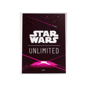 Star Wars Unlimited : Art Sleeves Card Back Magenta