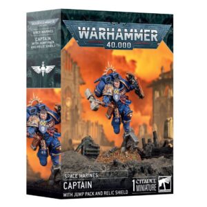 Capitaine avec Réacteur Dorsal et Bouclier Relique