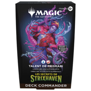 Magic: Les Secret de Strixhaven - Deck Commander Talent de Prismari