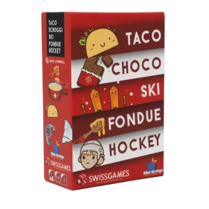 Taco Choco Ski Fondue Hockey