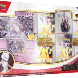 Pokémon 30 ans - Collection avec Figurine Mewtwo